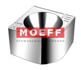 MOEFF MF-143 Раковина угловая одинарная подвесная.