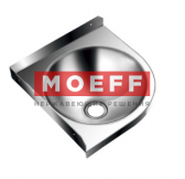 MOEFF MF-141 Раковина угловая одинарная накладная. 